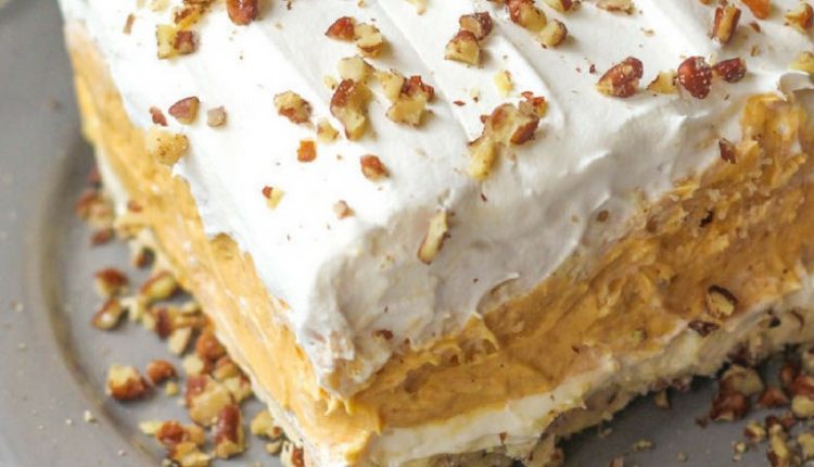 Layered No-Bake Pumpkin Dessert